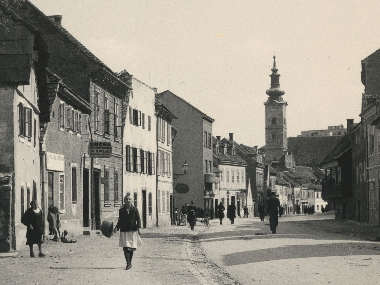 Tkalčićeva ulica oko 1935. godine